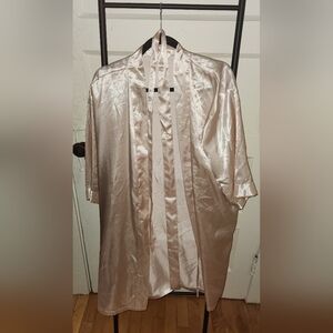 Satin robe